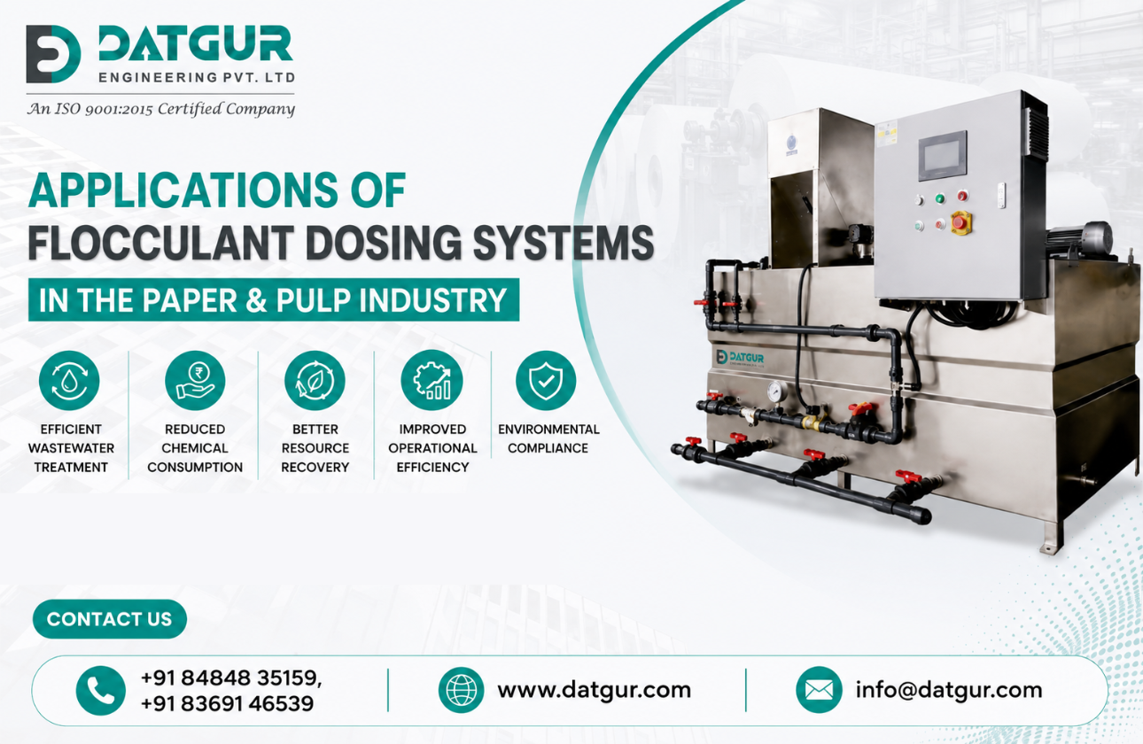 Applications of Flocculant Dosing Systems in the Paper & Pulp Industry