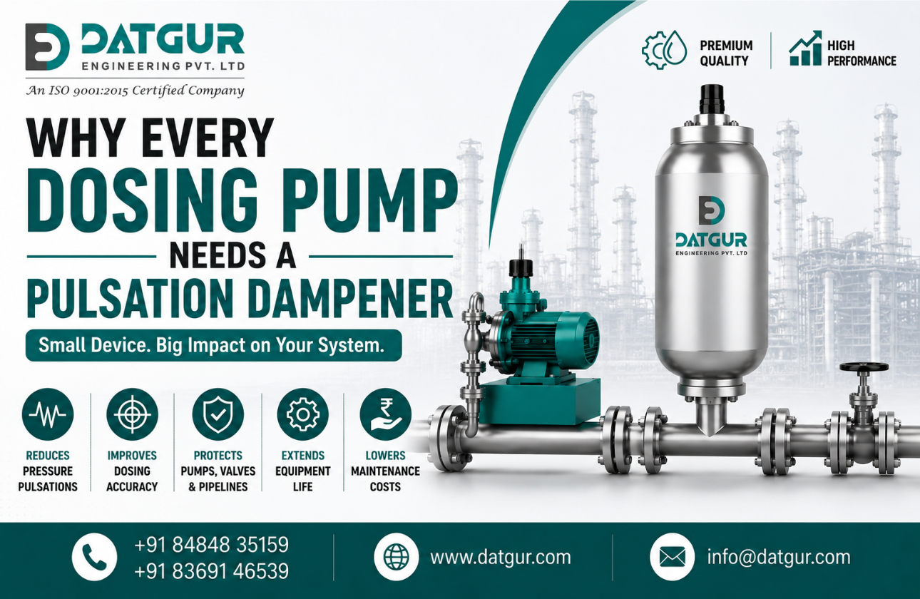 Why Every Dosing Pump System Needs a Pulsation Dampener