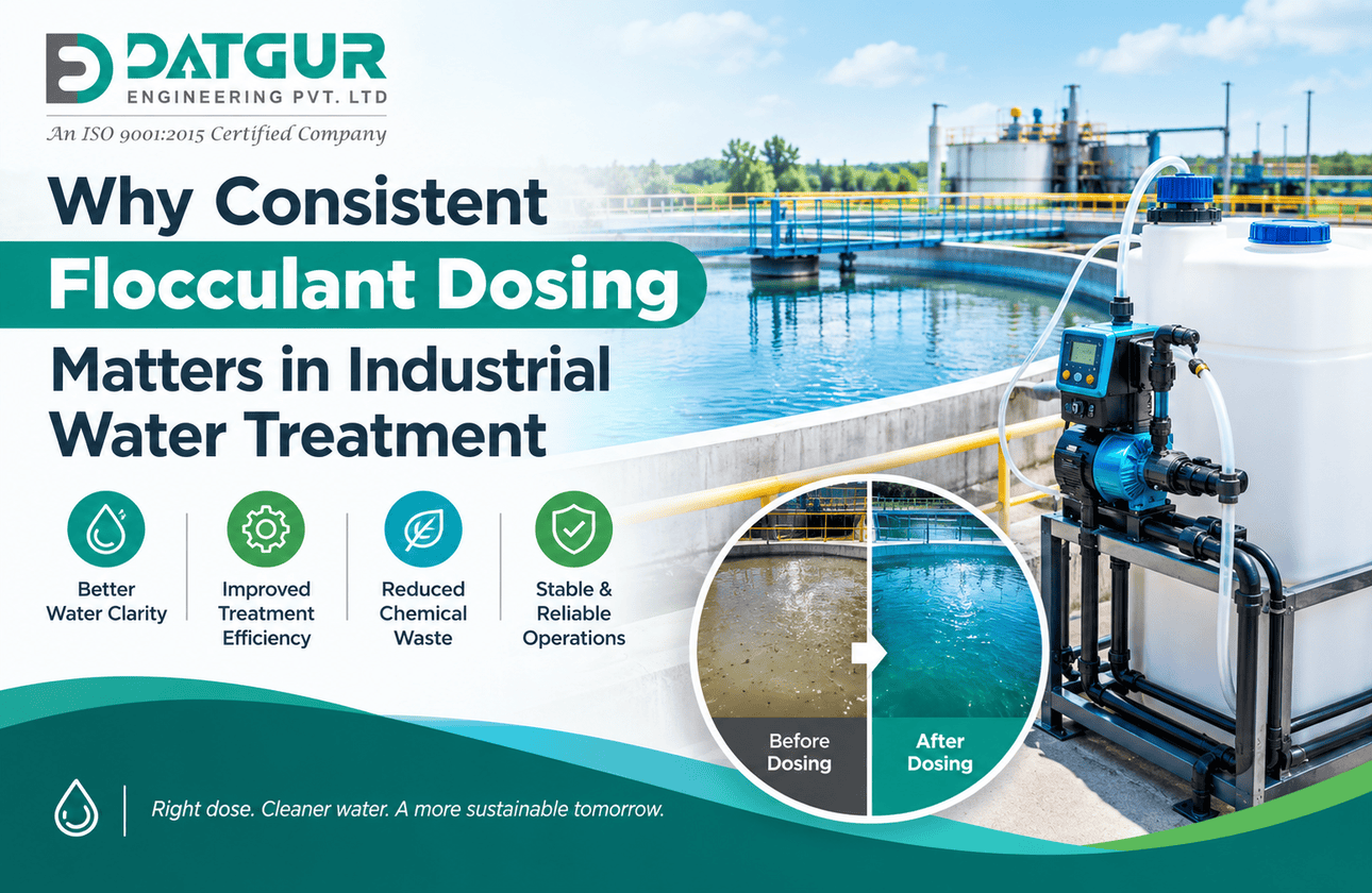 Why Consistent Flocculant Dosing Matters in Industrial Water Treatment