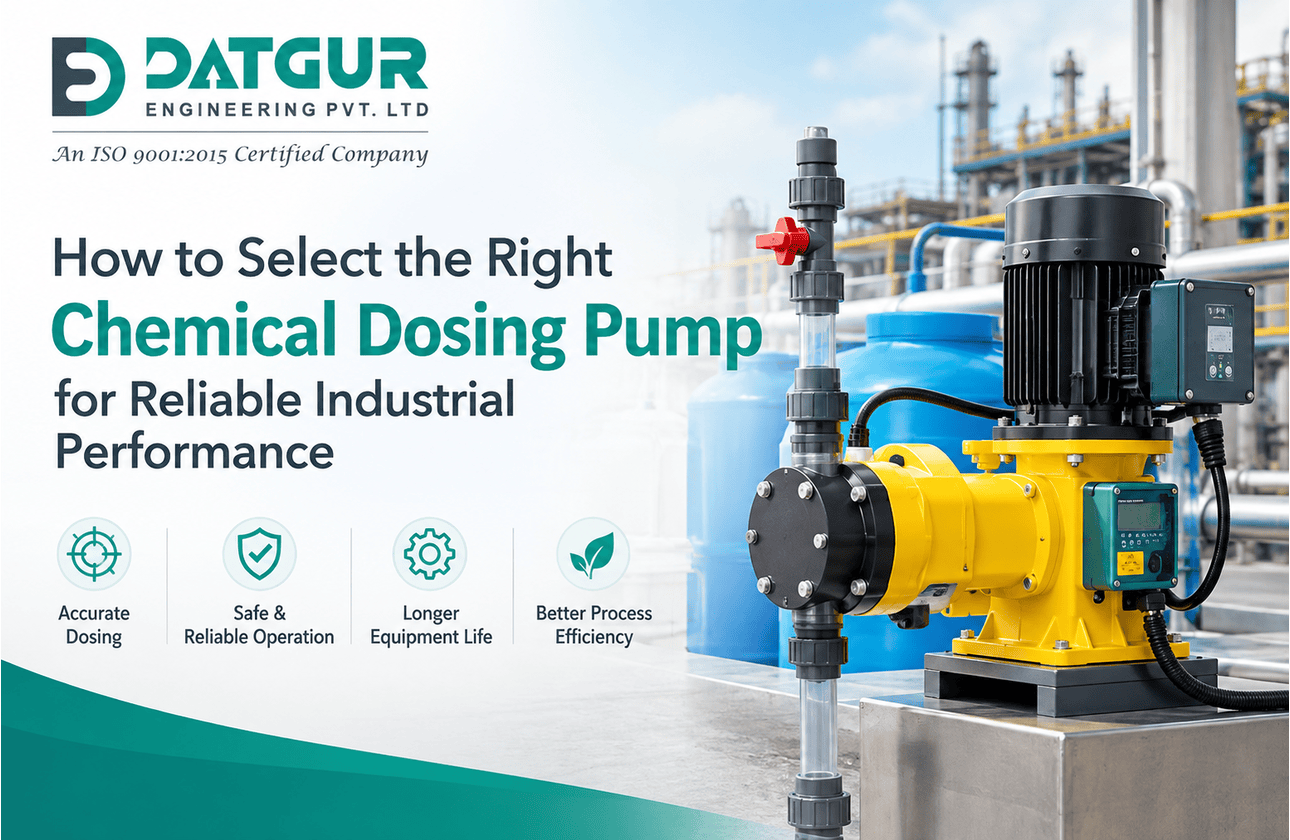 How to Select the Right Chemical Dosing Pump for Reliable Industrial Performance