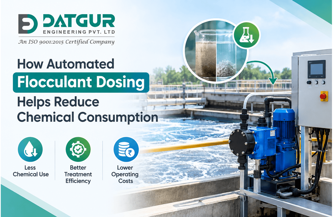 How Automated Flocculant Dosing Helps Reduce Chemical Consumption