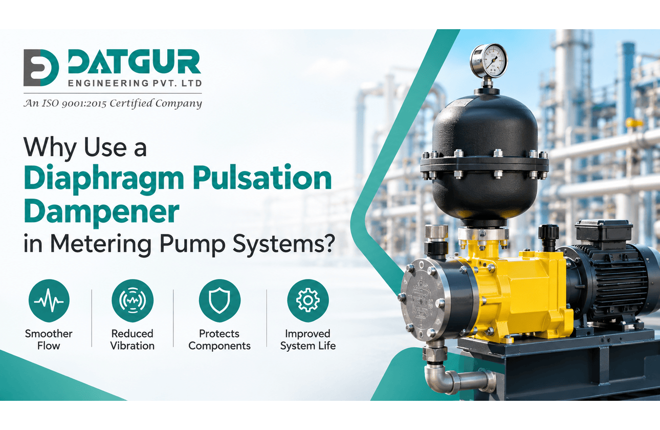 Why Use a Diaphragm Pulsation Dampener in Metering Pump Systems?